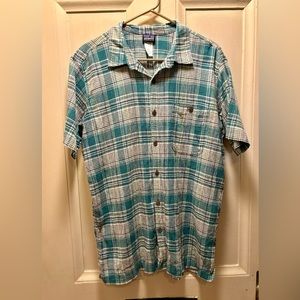 Patagonia Men’s shirt Organic Cotton,size large, excellent condition